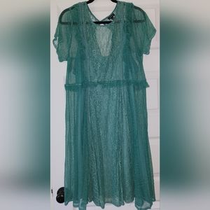 Torrid Lace Midi Dress 2x